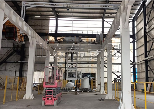 全自動(dòng)噸袋包裝機(jī)+自動(dòng)噸袋裝車機(jī)